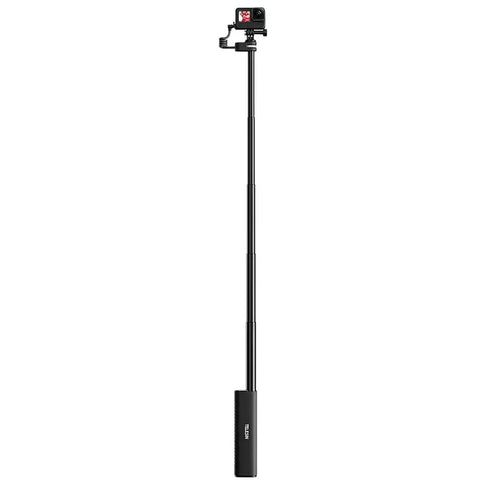 Telesin Selfie-stang med 10000mAh Powerbank, USB-C, QC / PD 18W, 216-900mm - Sæt