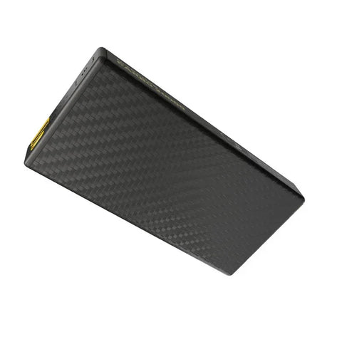 Nitecore CARBO 20000 Powerbank - Bærbart batteri - 20000mAh, 2xUSB Type A/C, QC 3.0 / PD 20W, 5V, 3A - Kulfiber