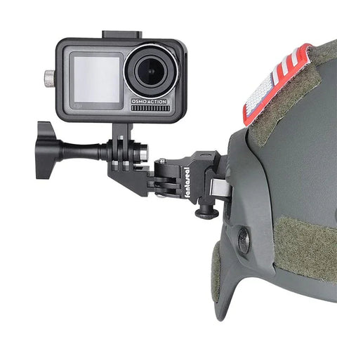 Hjelmbeslag - Picatinny-skinnebeslag til ARC-skinner - GoPro-beslag ARC-skinner - Sæt