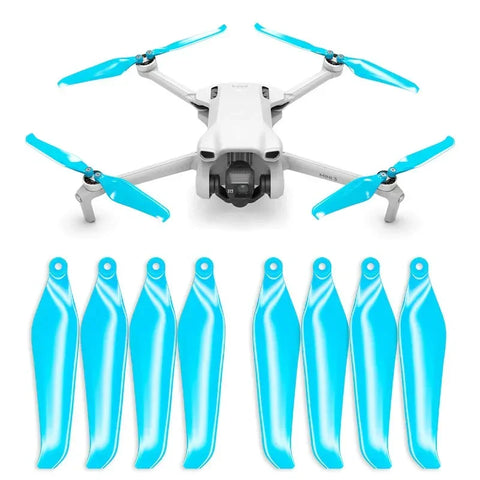 Master Airscrew - DJI Mini 3 Stealth Upgrade Propeller - Propeller til DJI Mini 3 - Blå - Sæt med 4 stk.
