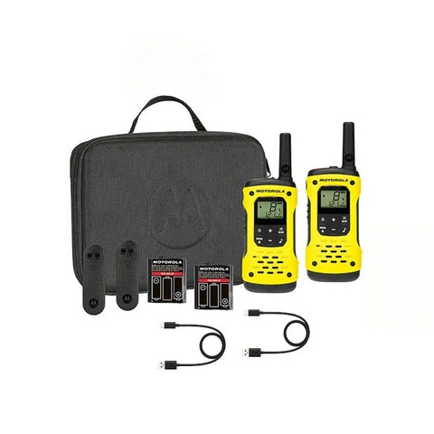 Motorola Walkie-Talkie T92 H2O – Dobbeltpakke (Ny model med USB-C)