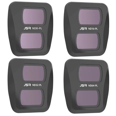 JSR Filter 4-pak - ND8/PL + ND16/PL + ND32/PL + ND64/PL til DJI Air 3 - Kit