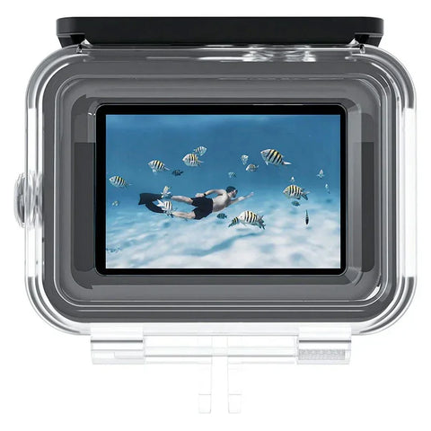Telesin Vandtæt Etui med Dobbelte Bagdøre til GoPro Hero13/12/11/10/9 Sort