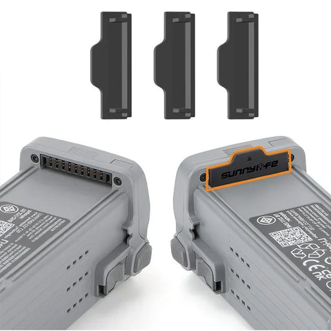 Beskyttelse / Stik til batteristik til DJI Air 3 / Air 3S - Silikone - 3-pak