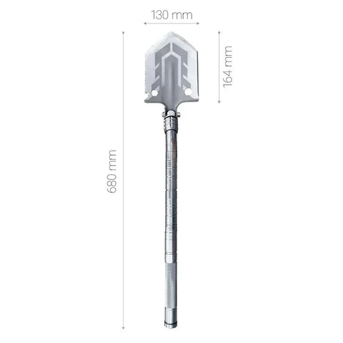 Överlevnadsspade 10 i 1 - Multiverktyg - Kit - Action King
