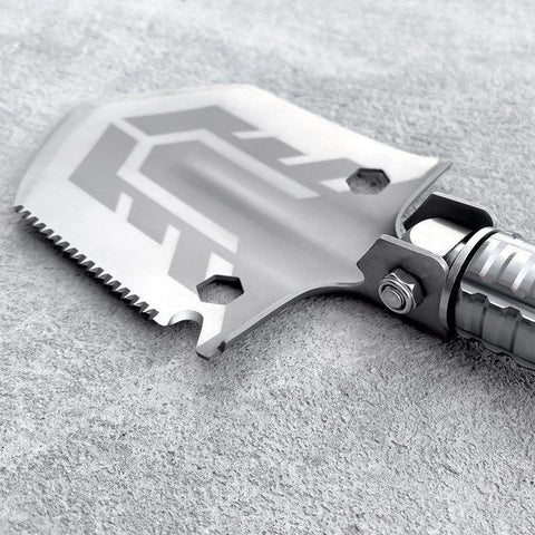 Överlevnadsspade 10 i 1 - Multiverktyg - Kit - Action King