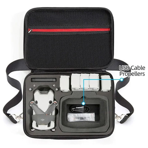 Väska till DJI Mini 4 Pro och tillbehör - Svart - Action King