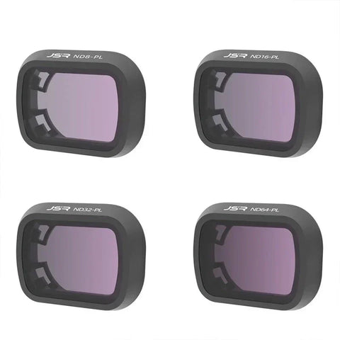 JSR Filter 4-pak - ND8/PL + ND16/PL + ND32/PL + ND64/PL til DJI Mini 4 Pro