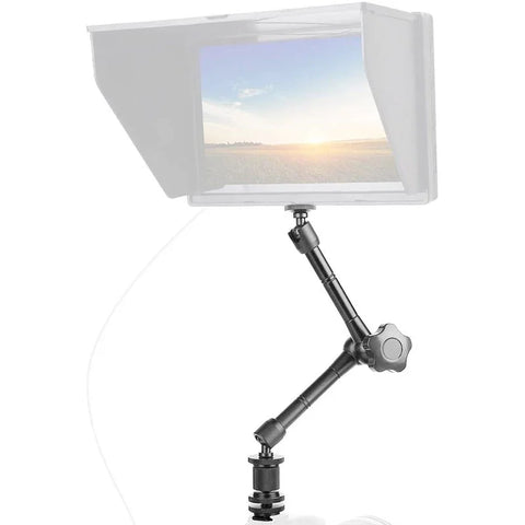 Magic Arm Dobbelt 360° Kugleled + Klemme - 11" - Aluminium - Sæt