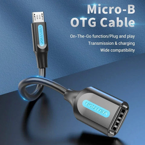 Vention Adapter / Datakabel USB OTG til iPhone/Android til DJI Mavic 2 Pro/Zoom / Mavic Pro / Mavic Air / Mini / Spark Fjernbetjening