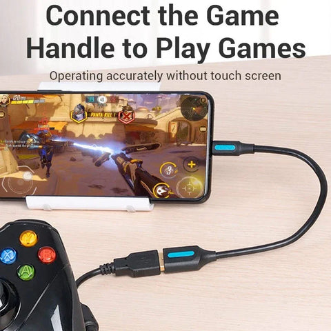 Vention Adapter / Datakabel USB OTG til iPhone/Android til DJI Mavic 2 Pro/Zoom / Mavic Pro / Mavic Air / Mini / Spark Fjernbetjening