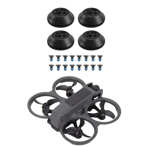 Motorbeskyttelse / dæksel til DJI Avata 2 - Aluminium - Sort