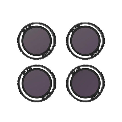 JSR Filter 4-pak - ND8/PL + ND16/PL + ND32/PL + ND64/PL til DJI Avata 2 - Kit