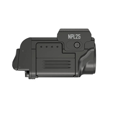 Nitecore NPL25 lommelygte til Picatinny våbenmontering - 900lm