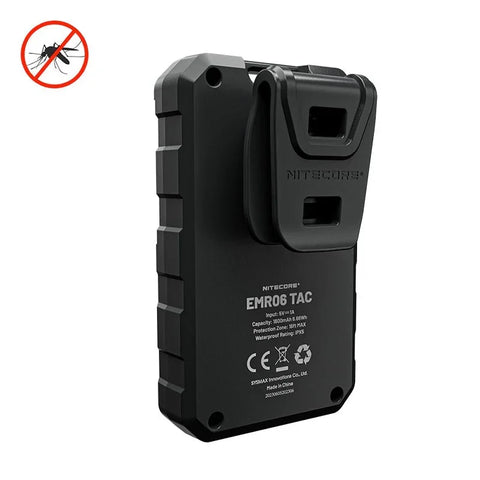 Nitecore EMR06 TAC Bærbar Myggespray V2 - Genopladelig 1800mAh