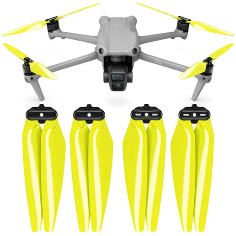 Master Airscrew - DJI Air 3 / AIr 3S Stealth Upgrade Propeller - Propeller til DJI Air 3 / AIr 3S - Elektrisk - Sæt med 4 stk.