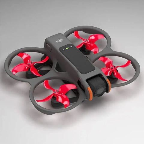 Master Airscrew DJI Avata 2 Upgrade Propeller - 4-bladet propel til DJI Avata 2 - Rød - Sæt med 4 stk.