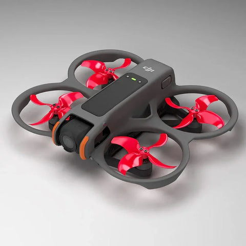 Master Airscrew DJI Avata 2 Upgrade Propeller - 4-bladet propel til DJI Avata 2 - Rød - Sæt med 4 stk.