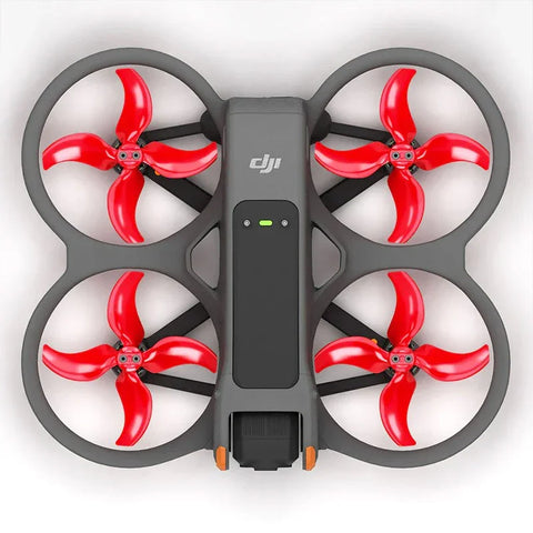 Master Airscrew DJI Avata 2 Upgrade Propeller - 4-bladet propel til DJI Avata 2 - Rød - Sæt med 4 stk.