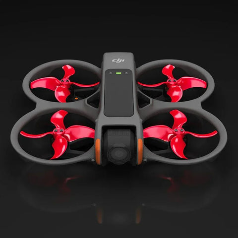 Master Airscrew DJI Avata 2 Upgrade Propeller - 4-bladet propel til DJI Avata 2 - Rød - Sæt med 4 stk.