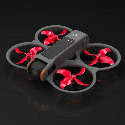 Master Airscrew DJI Avata 2 Upgrade Propeller - 4-bladet propel til DJI Avata 2 - Rød - Sæt med 4 stk.