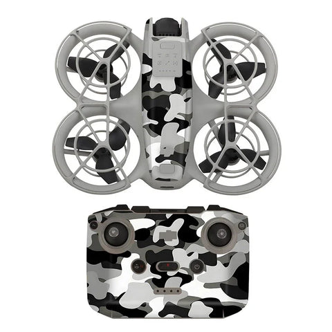 Camouflageskind til DJI Neo + RC-N3 - Vinter