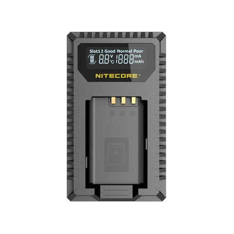 Nitecore Batterioplader USN2 til Sony NP-BX1 batterier - Dobbelt
