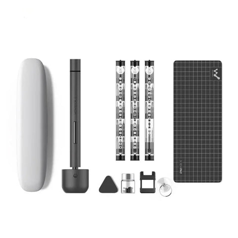 Wowstick 1F+ Elektrisk Skruetrækker - 69 i 1 - Sæt - Space Gray
