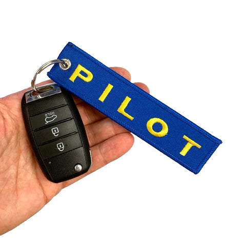 Nyckelband - PILOT - Blå - Action King