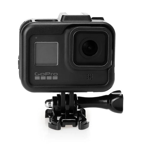 Beskyttelsesramme med tilbehørsholder, kold sko til GoPro Hero8 Black