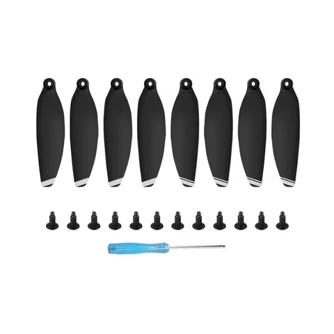 Propeller til DJI Mavic Mini - erstatter 4726F - Sæt med 4 stk. - Sort/Sølv