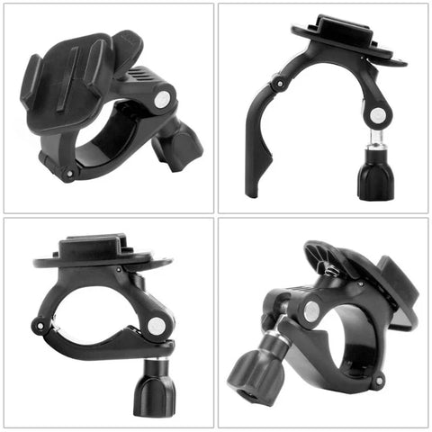 GoPro-holder til cykel/motorcykel og rør - Drejelig 360 grader - Rør 25-30mm