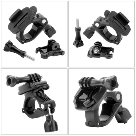 GoPro-holder til cykel/motorcykel og rør - Drejelig 360 grader - Rør 25-30mm
