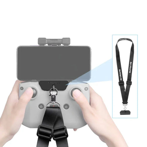Halsrem / Sele til fjernbetjening til DJI Mini 4 Pro / Air 3/3S / Mavic 3 / Mavic Air 2S/2 / Mini 2/4K / Mini 3 Pro / Mini 3 - Sæt