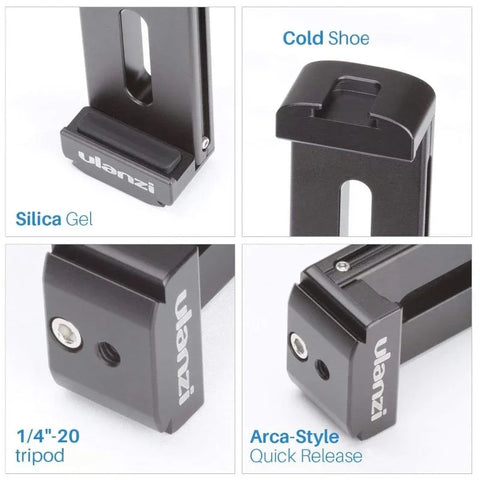 Ulanzi U-Pad Pro Mount - Pudeholder til 1/4" skrue - Aluminium