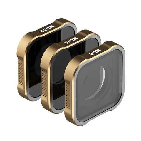 PolarPro Shutter Collection Filter Kit - ND8 + ND16 + ND32 filtre til GoPro Hero13/12/11/Mini/10/9 Sort - 3-pak