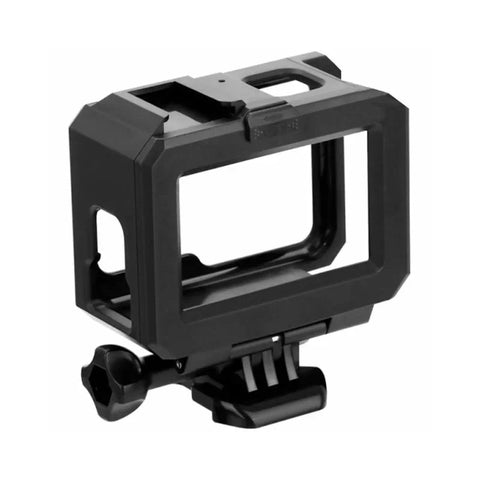 Beskyttelsesramme med tilbehørsholder, kold sko til GoPro Hero 12/11/10/9, sort
