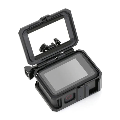 Beskyttelsesramme med tilbehørsholder, kold sko til GoPro Hero 12/11/10/9, sort