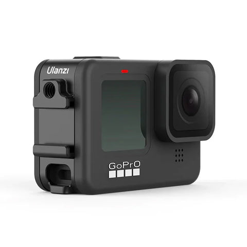Ulanzi G9-6 Batteridæksel med cold-shoe, 1/4" gevind og USB-gennemføring til GoPro Hero12/11/10/9 Sort