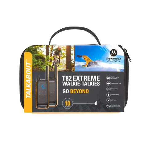 Motorola Walkie-talkie Talkabout T82 Extreme dobbeltpakke