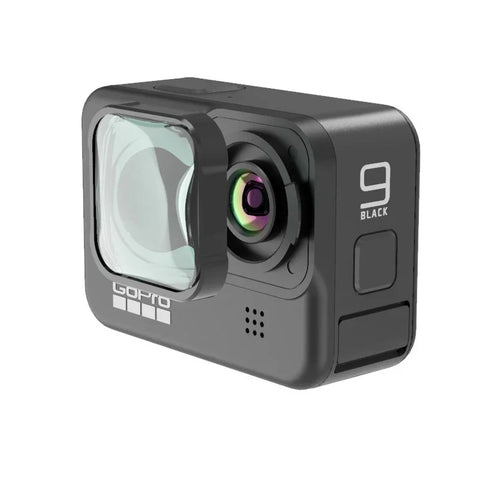 JSR Makroobjektiv 15x forstørrelse til GoPro Hero 12/11/Mini/10/9 Sort
