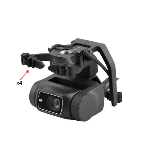 Gummidæmper / monteringsprop til Gimbal - erstatning for Gimbal-dæmperen til DJI Mavic Mini / Mini 2 / Mini 4K - 4-pak