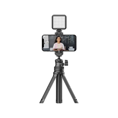 Ulanzi MT-34 Tripod Multi - Selfiestang med 360° kugleled 1/4" skrue / Mobilholder / Tilbehørssko