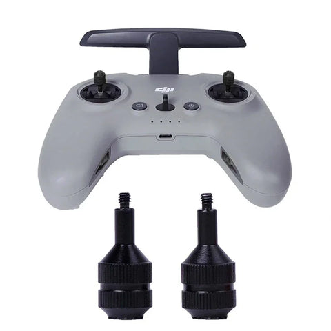 Stick til DJI Avata 2 / Avata / RC Pro fjernbetjening - 2-pak aluminium - Sort