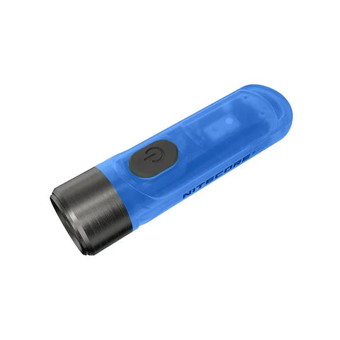 Nitecore TIKI GITD Blå Nøgleringslampe USB-C - 300lm