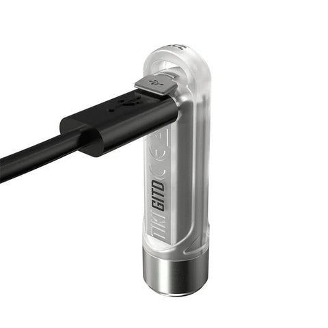 Nitecore TIKI GITD Blå Nøgleringslampe USB-C - 300lm