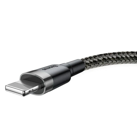Baseus Cafule USB-A - Lightning-kabel, 2.4A, 0.5m - Sort