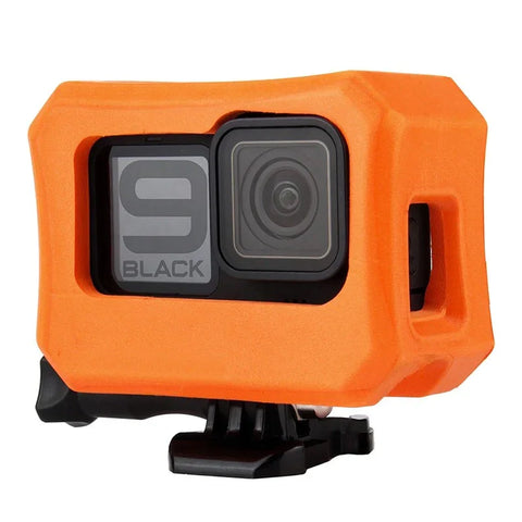 Flydende beskyttelsesetui til GoPro Hero13/12/11/10/9 Sort - Orange