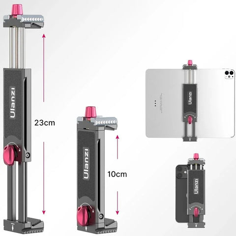 Ulanzi U-Pad III Tablet Klemmebeslag - Holderpude til 1/4" Skrue - Aluminium