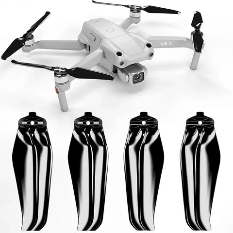 Master Airscrew - DJI Air 2s Stealth Upgrade Propeller - Propeller til DJI Air 2s - Sort - Sæt med 4 stk.